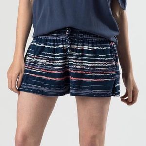 splendid sandstone print jersey short